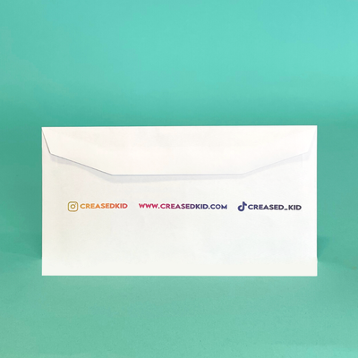 Customised Printed Gummed Folding Inserting Machine C5 Windowed Envelopes - 162x235mm - Sample