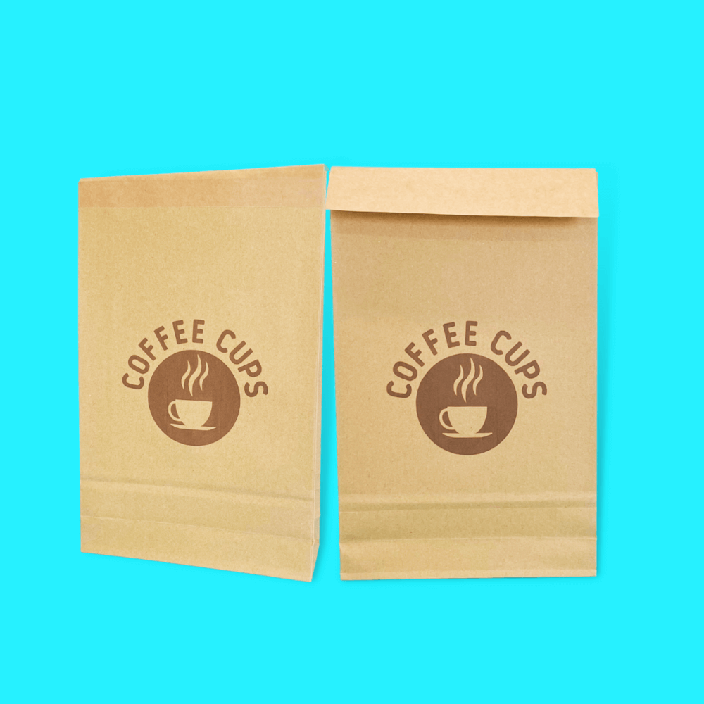 Customised Printed Brown Standard Duty Paper Mailing Bags - 260x70x410mm Customised Printed Brown Standard Duty Paper Mailing Bags - 260x70x410mm