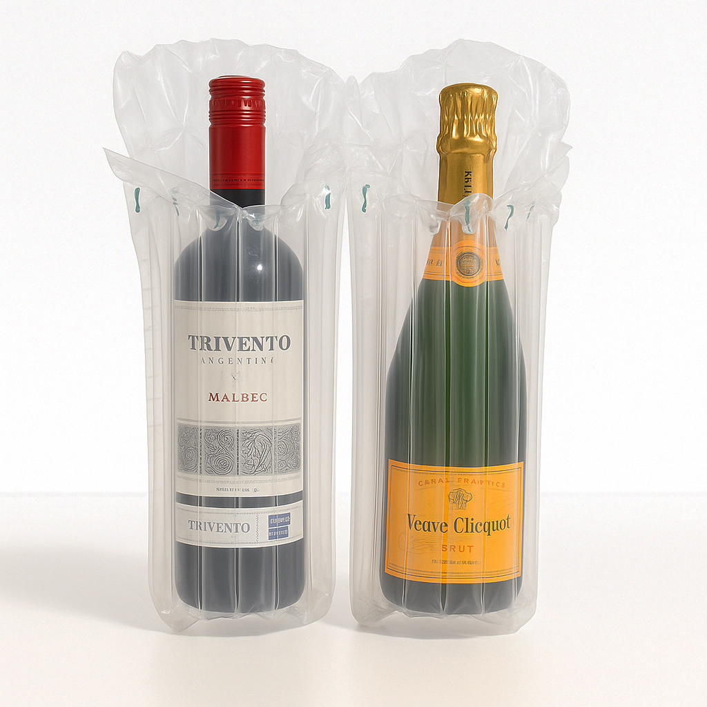 Double Bottle Inflatable Air Packaging