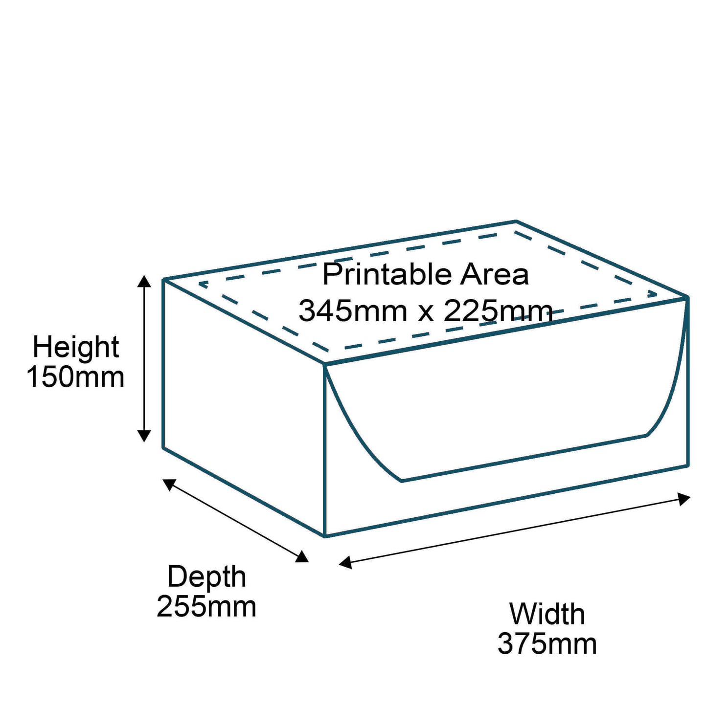Customised Printed Brown E-Commerce Boxes - 375x255x150mm - Sample Customised Printed Brown E-Commerce Boxes - 375x255x150mm - Sample