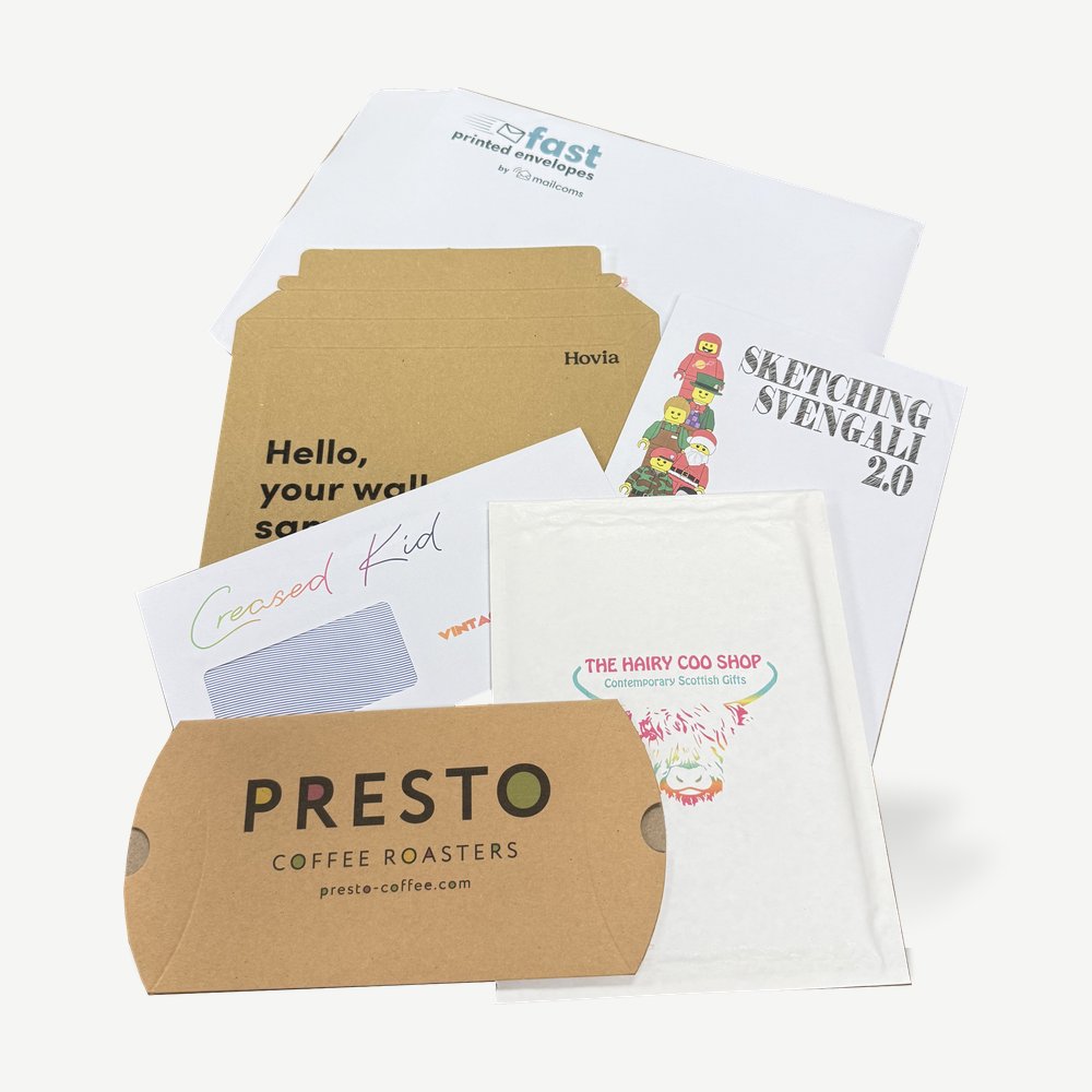 Fast Printed Envelopes Sample Pack Fast Printed Envelopes Sample Pack