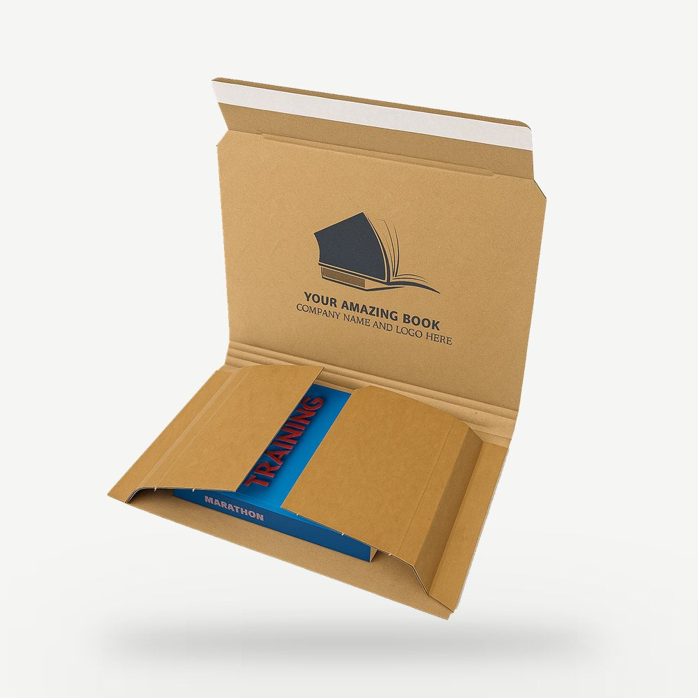 Customised Printed Book Wrap Mailers Customised Printed Book Wrap Mailers