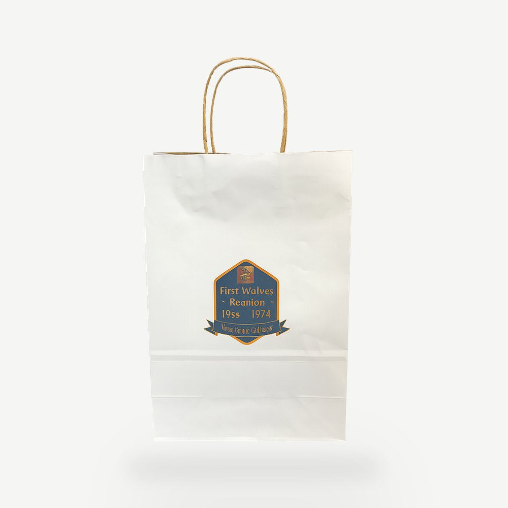 Customised Printed Premium Twist Handle Paper Carrier Bags
