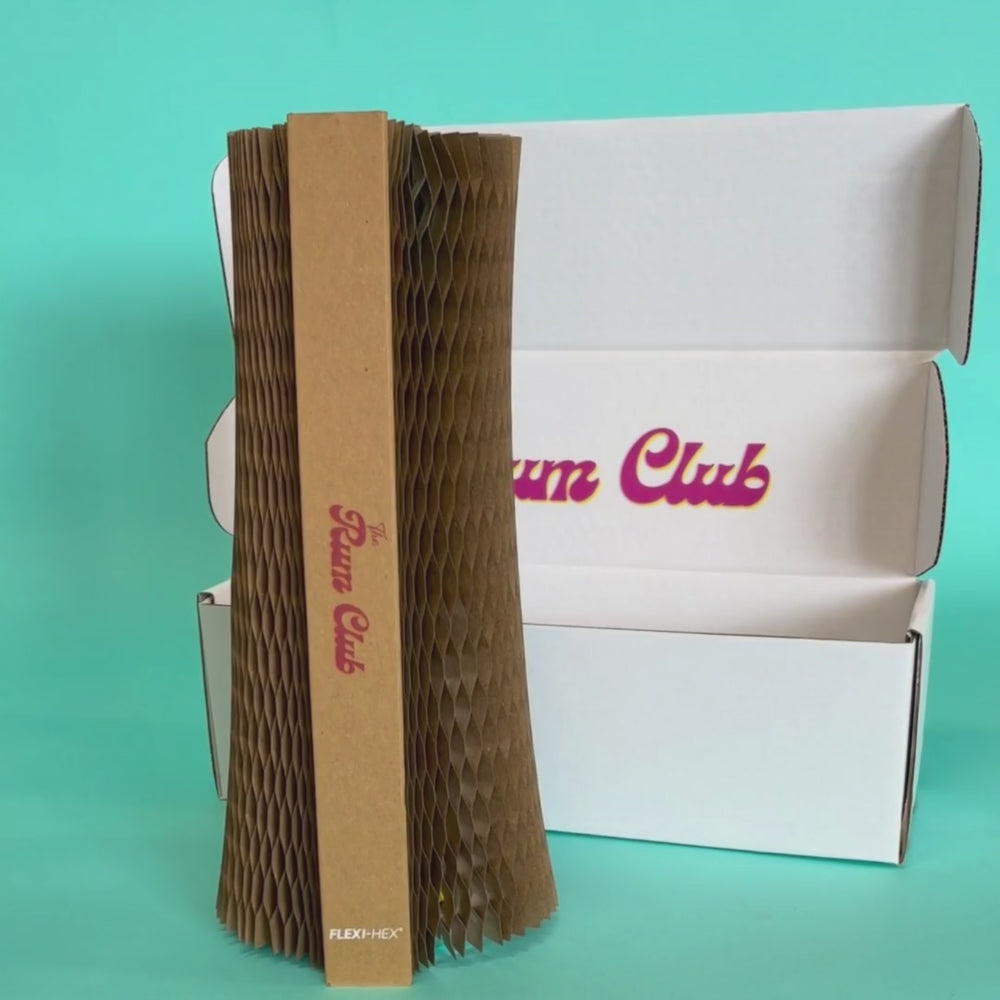 Customised Printed Single Bottle Flexi-Hex Sleeves Packaging Kit - Includes Flexi-Hex Sleeves & White Postal Boxes