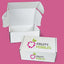 Customised Printed White Postal Boxes - 375x255x150mm - Sample