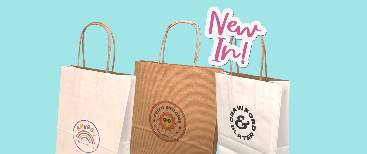 New in: Premium Kraft Paper Carrier Bags