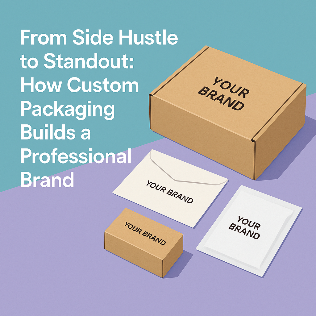 From Side Hustle to Standout: How Custom Packaging Builds a Professional Brand