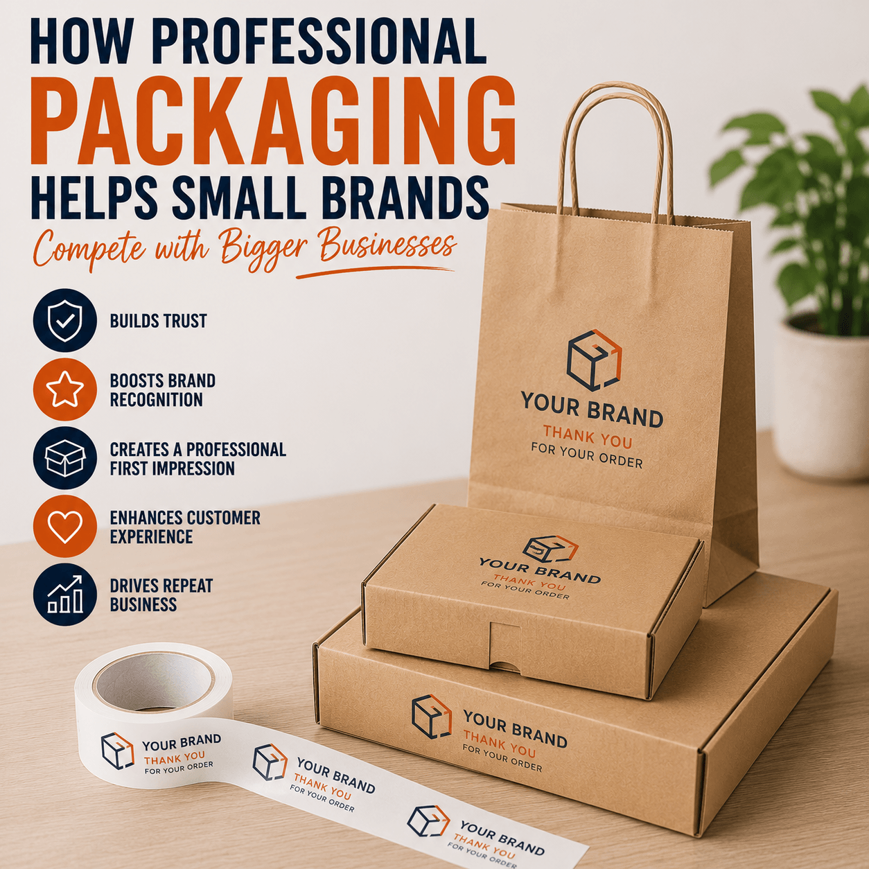 How Professional Packaging Helps Small Brands Compete with Bigger Businesses