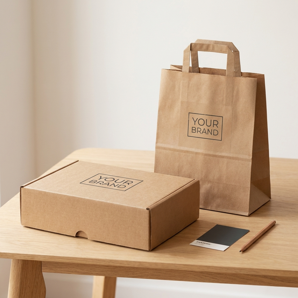 Why Solid Block Colour Doesn't Print Well on Kraft (And What to Do Instead)
