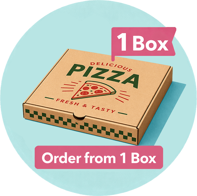 Custom Printed Pizza Boxes