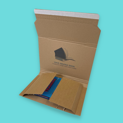Customised Printed Book Wrap Mailers - 410x320x100mm