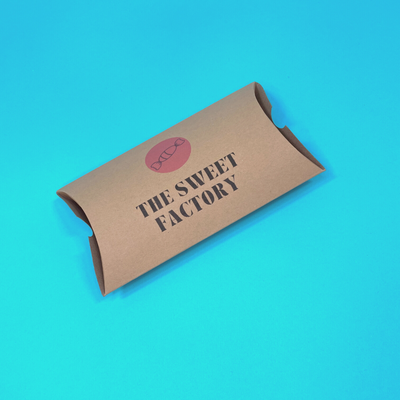 Customised Printed Brown C6 Pillow Envelopes - 162x114x35mm