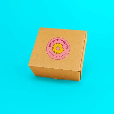 Customised Printed Brown E-Commerce Boxes - 160x150x75mm
