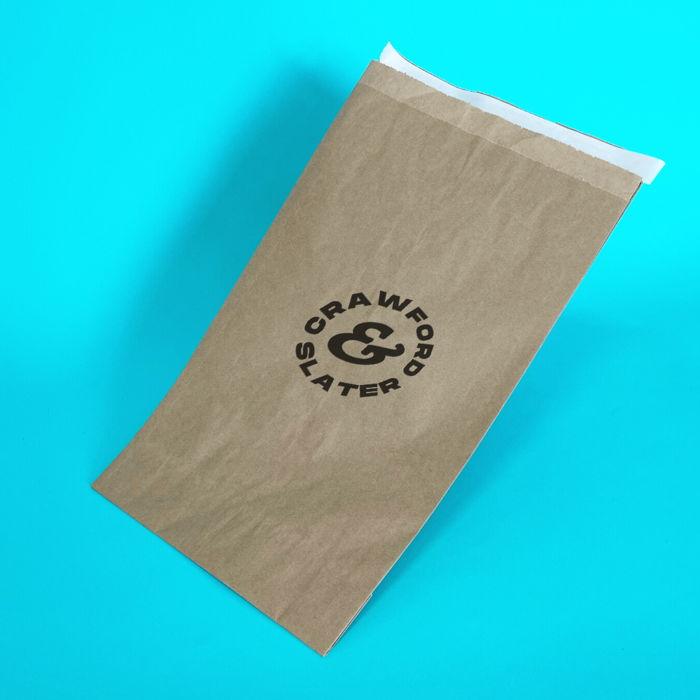Customised Printed Brown Heavy Duty Paper Mailing Bags - 225x75x425mm