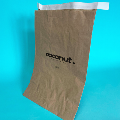Customised Printed Brown Heavy Duty Paper Mailing Bags - 420x215x775mm - Sample