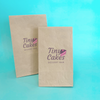 Customised Printed Brown Paper Bags - 150x65x305mm