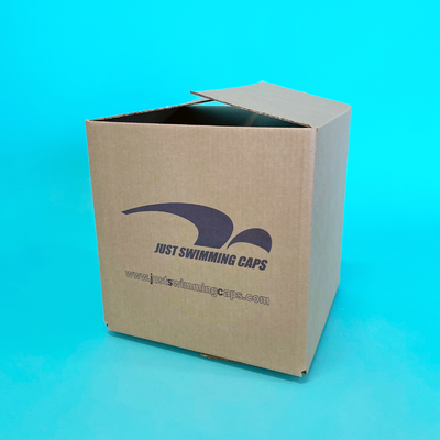 Customised Printed Brown Postal Boxes - 152x152x152mm