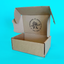 Customised Printed Brown Postal Boxes - 250x150x100mm