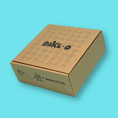 Customised Printed Brown Postal Boxes - 254x254x102mm
