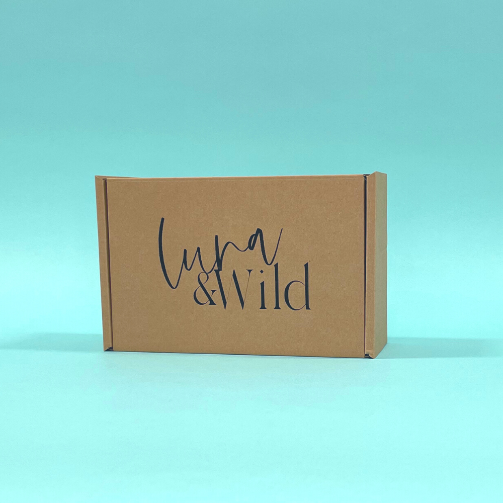 Customised Printed Brown Postal Boxes - 290x208x95mm - Sample
