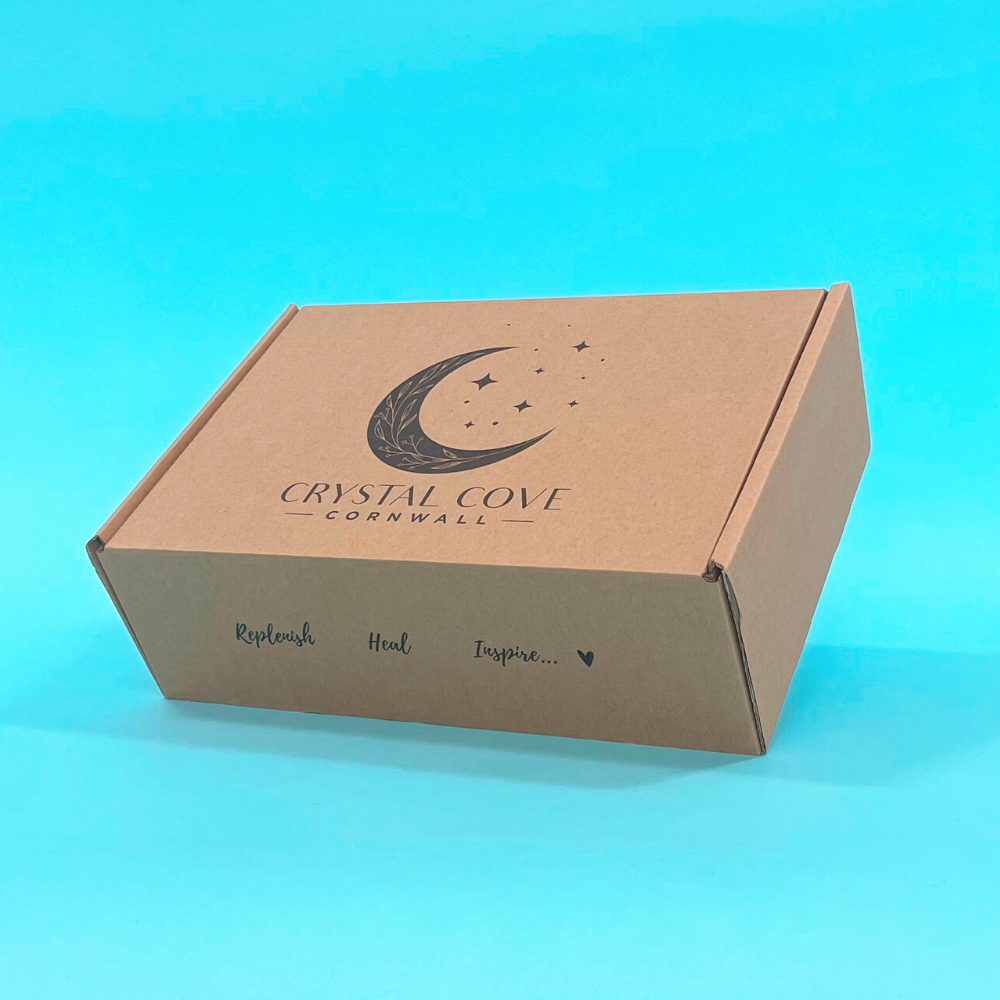 Customised Printed Brown Postal Boxes - 222x150x88mm - Sample