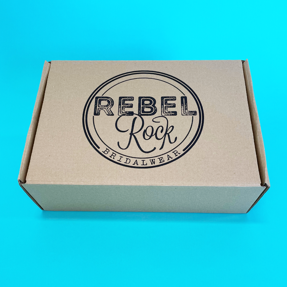 Customised Printed Brown Postal Boxes - 375x255x150mm - Sample