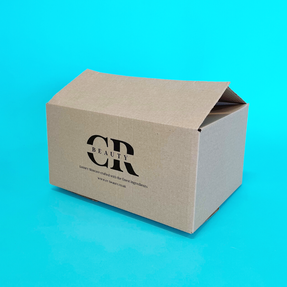 Customised Printed Brown Postal Boxes - 457x305x254mm - Sample