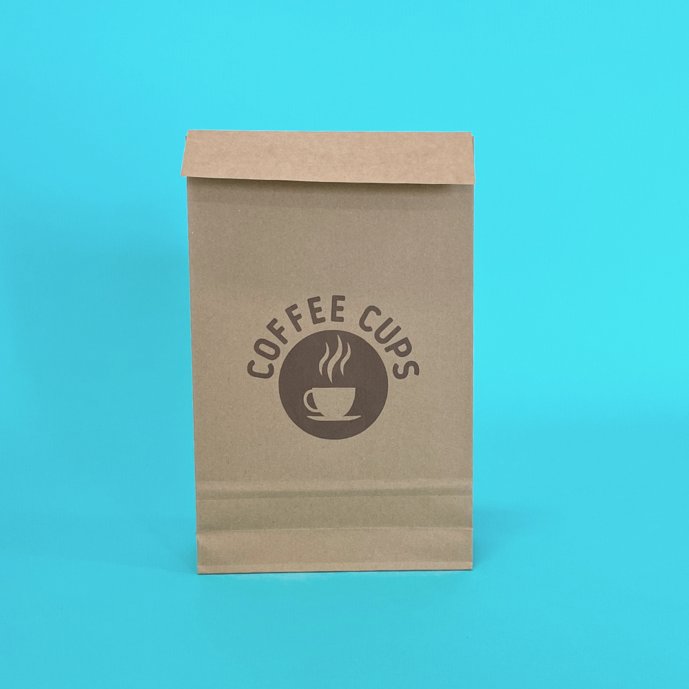 Customised Printed Brown Standard Duty Paper Mailing Bags - 250x50x353mm - Sample