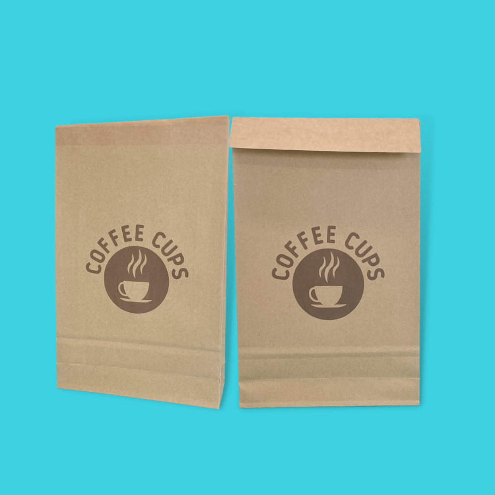 Customised Printed Brown Standard Duty Paper Mailing Bags - 250x50x353mm - Sample