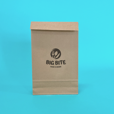 Customised Printed Brown Standard Duty Paper Mailing Bags - 260x70x410mm - Sample