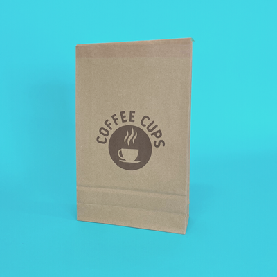Customised Printed Brown Standard Duty Paper Mailing Bags - 300x80x430mm - Sample