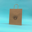 Customised Printed Brown Twist Handle Paper Carrier Bags - 190x80x210mm - Sample