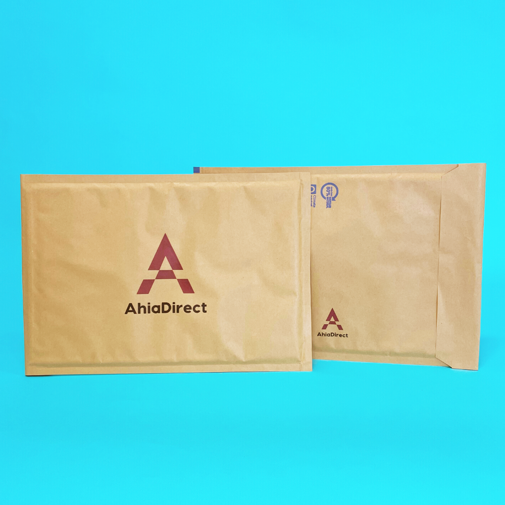 Customised Printed Gold Padded Envelopes - 120x215mm