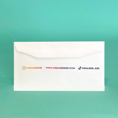 Customised Printed Gummed Folding Inserting Machine C5 Non Windowed Envelopes - 162x235mm - Sample