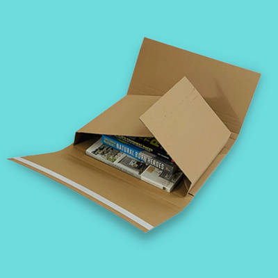 Customised Printed Twist Wrap Mailers - 305x203x80mm