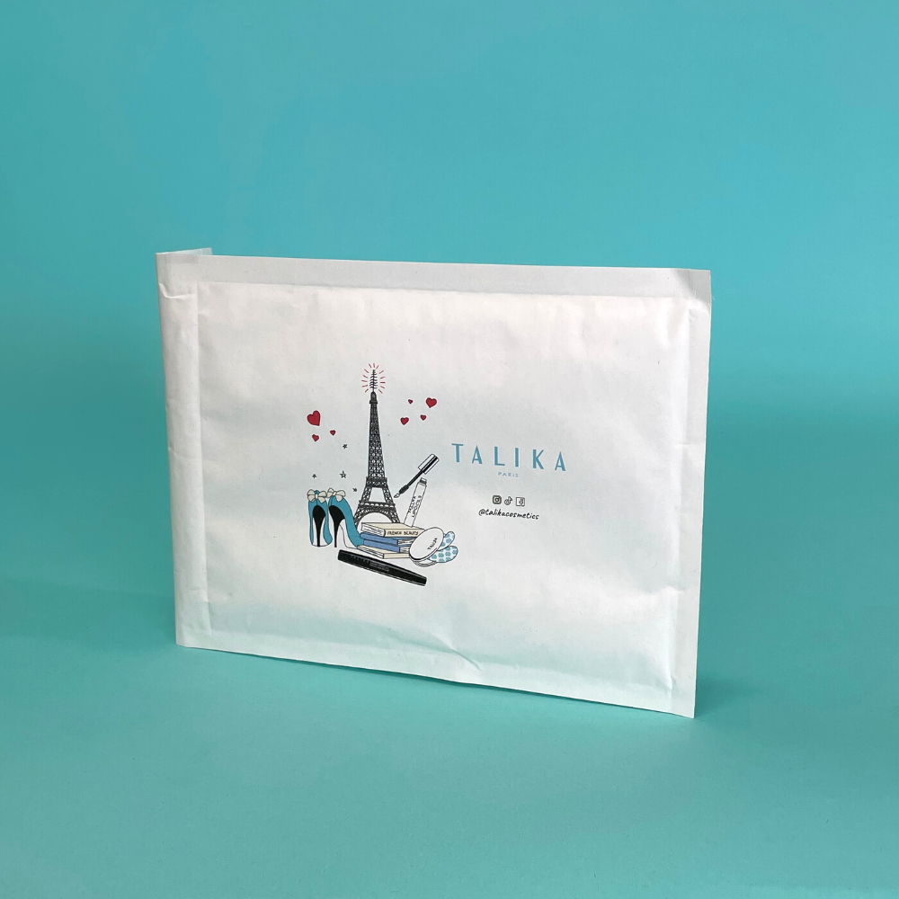 Customised Printed White Padded Envelopes - 150x215mm - Sample