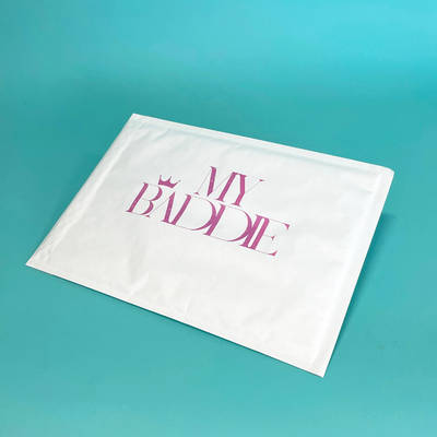 Customised Printed White Padded Envelopes - 220x265mm - Sample