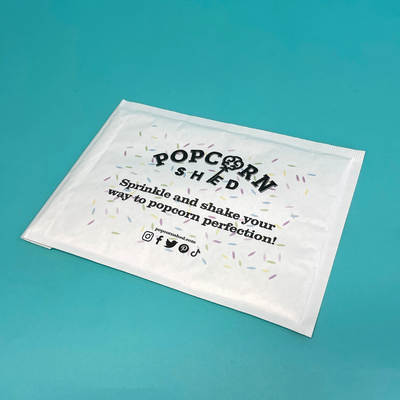 Customised Printed White Padded Envelopes - 220x340mm