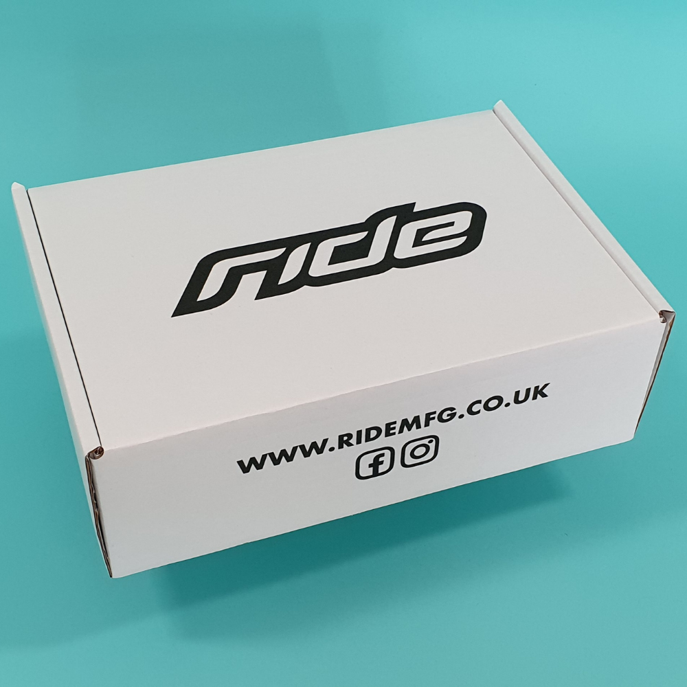 Customised Printed White Postal Boxes - 290x208x95mm