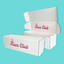 Customised Printed White Postal Boxes - 340x110x110mm