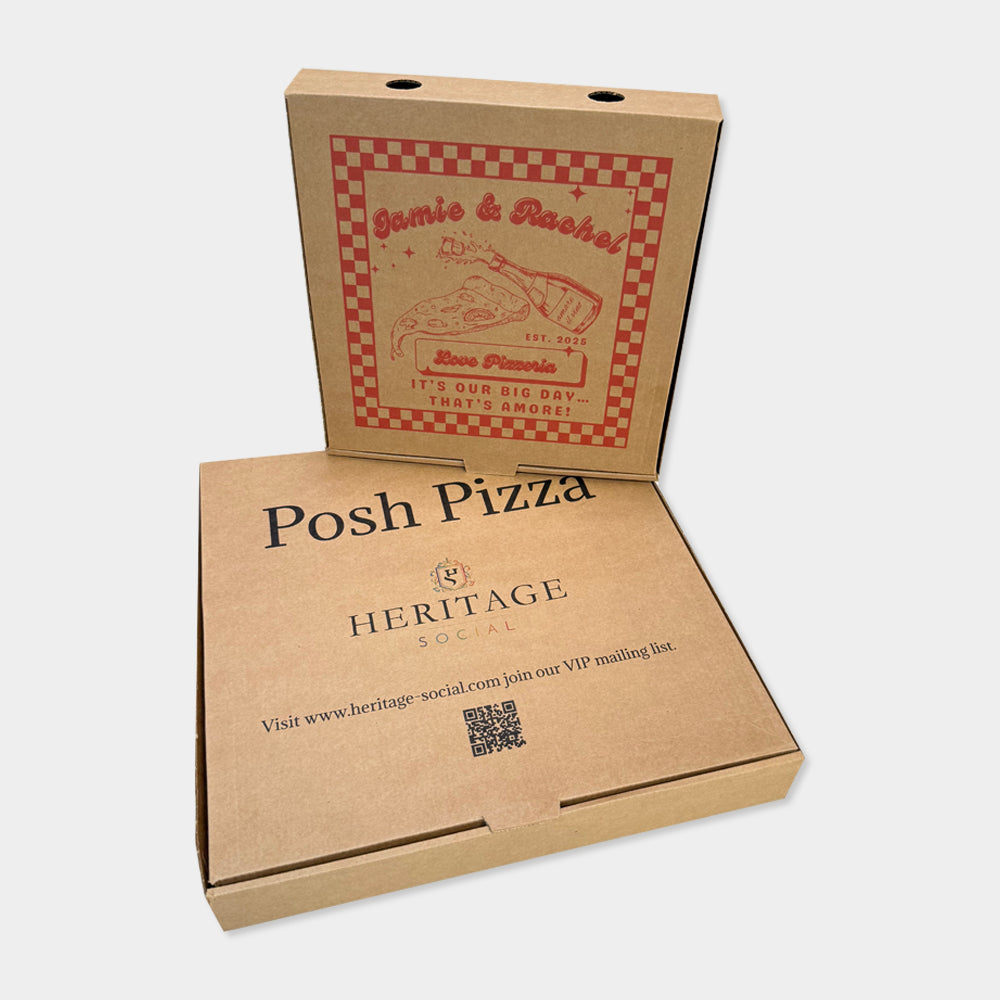 Customised Printed Pizza Boxes