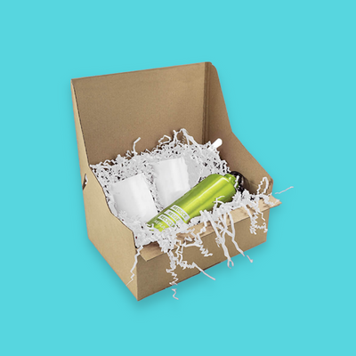 White ZigZag Shredded Paper