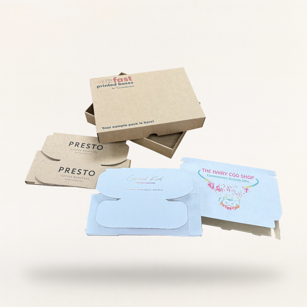 Fast Printed Boxes Sample Pack