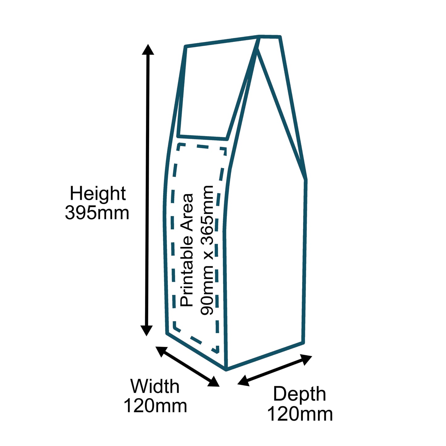 Customised Printed Single Bottle Flexi-Hex Sleeves Packaging Kit - Includes Flexi-Hex Sleeves & Brown Pinch Top Boxes- Sample