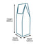 Customised Printed Single Bottle Flexi-Hex Sleeves Packaging Kit - Includes Flexi-Hex Sleeves & Brown Pinch Top Boxes