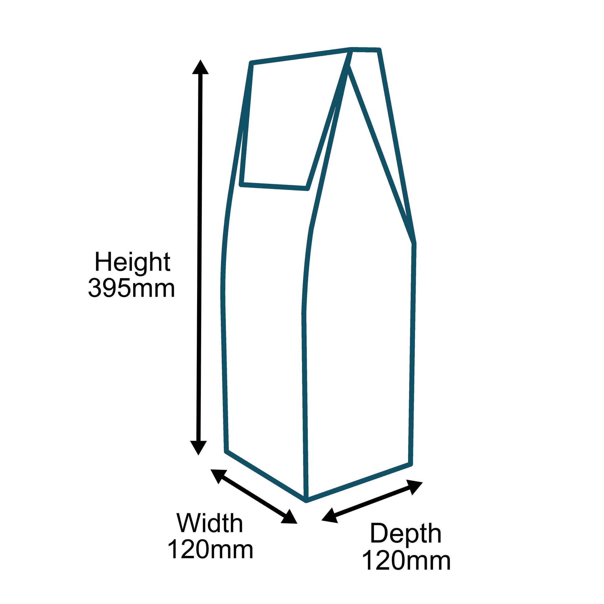 Customised Printed Single Bottle Flexi-Hex Sleeves Packaging Kit - Includes Flexi-Hex Sleeves & Brown Pinch Top Boxes