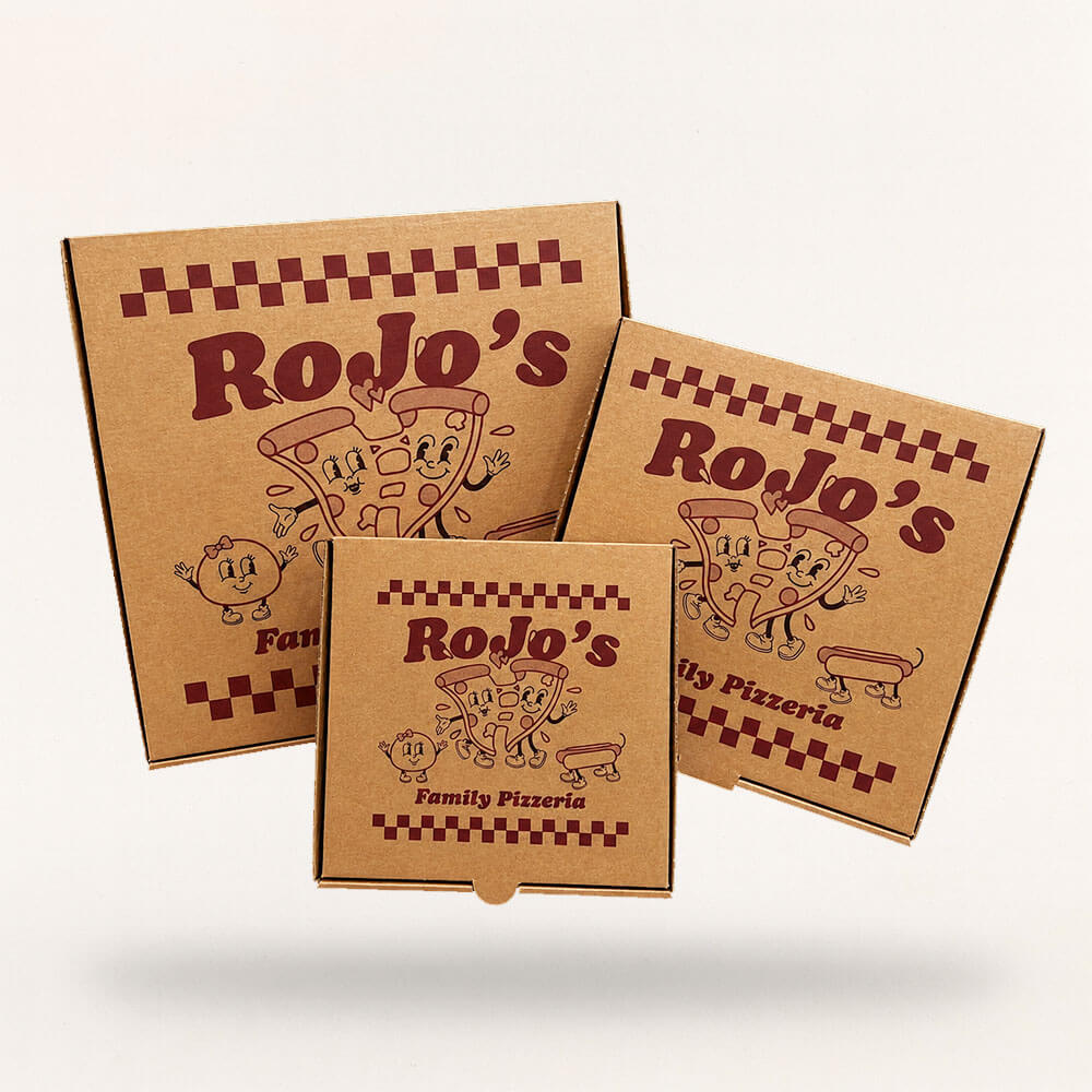 Customised Printed Pizza Boxes