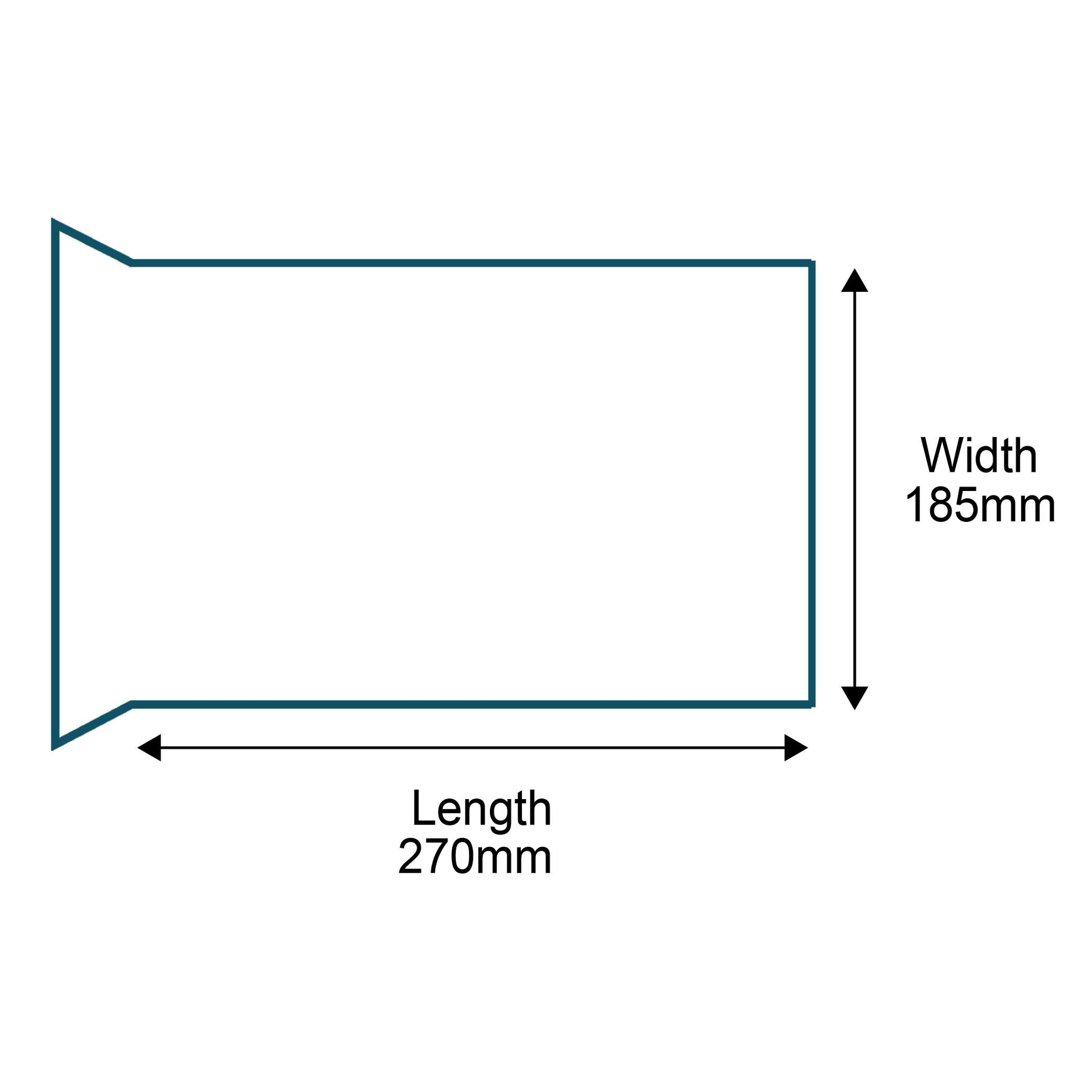 Customised Printed Corrugated Pocket Boxes - 270x185mm