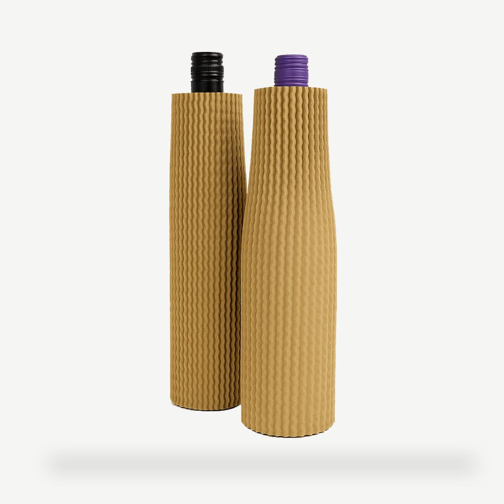 Corrugated Bottle Sleeves - 300x75mm
