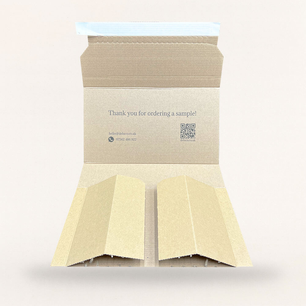 Customised Printed Book Wrap Mailers Printed Sample
